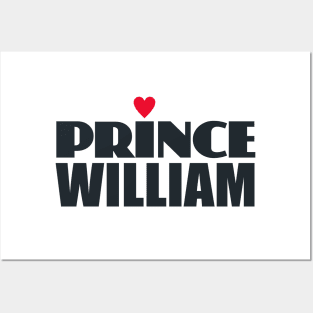 Prince William Heart Posters and Art